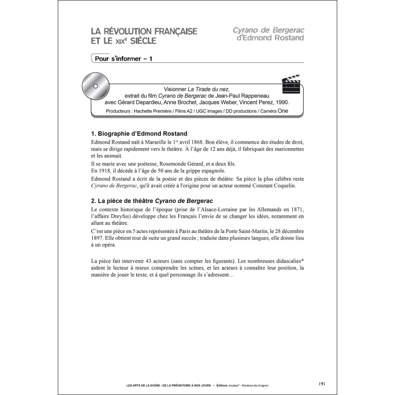 Exemple de fiche Exemple de fiche