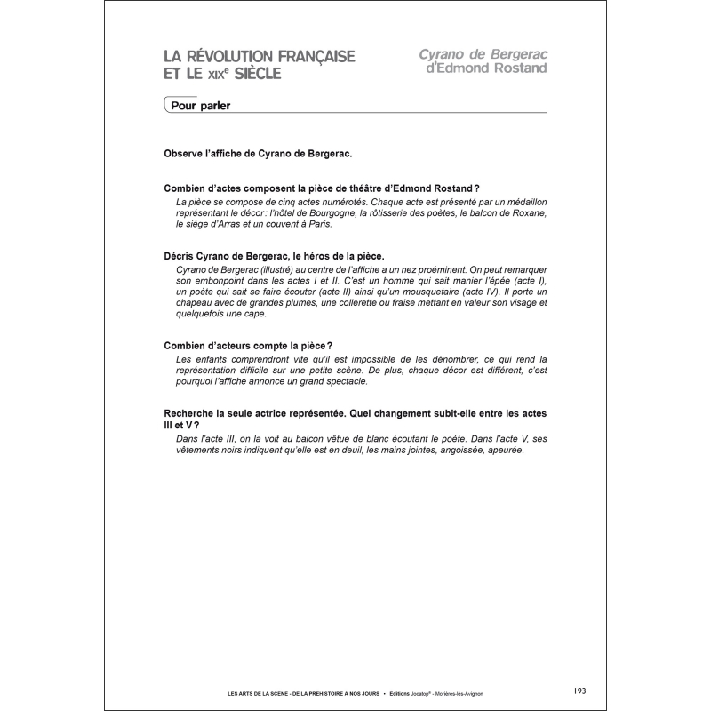 Exemple de fiche Exemple de fiche