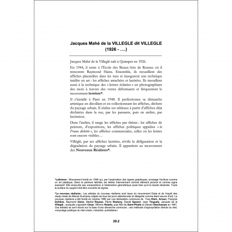 Exemple de fiche Exemple de fiche