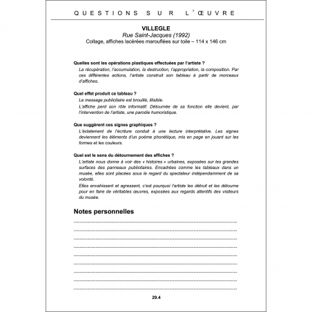 Exemple de fiche Exemple de fiche