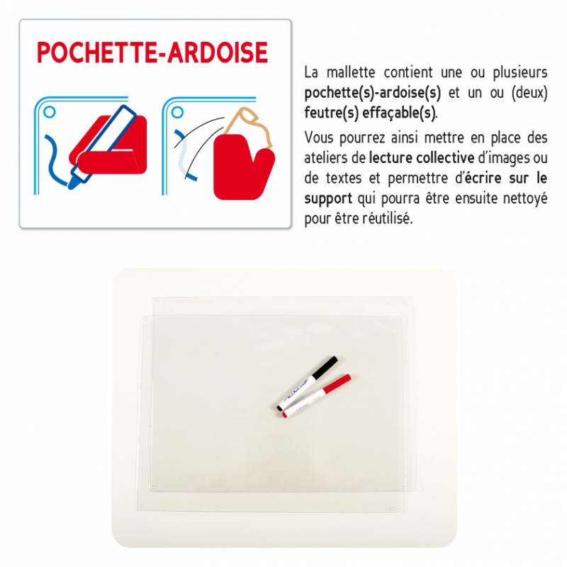 Pochettes-ardoises