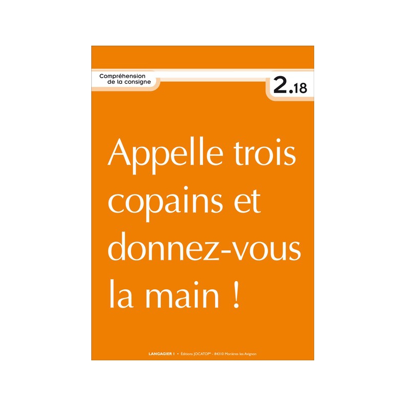 "Compréhension de la consigne" "Compréhension de la consigne"