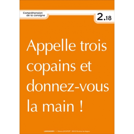 "Compréhension de la consigne" "Compréhension de la consigne"