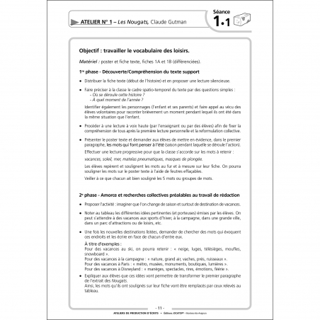 Fiche de préparation de séance Fiche de préparation de séance