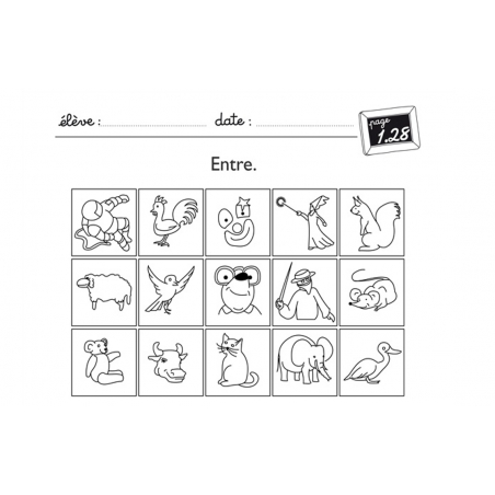 Fiche élève Fiche élève