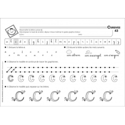 Fiche "Cursives"