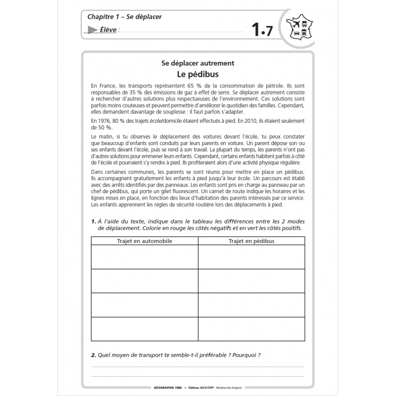 Extrait du fichier Extrait du fichier