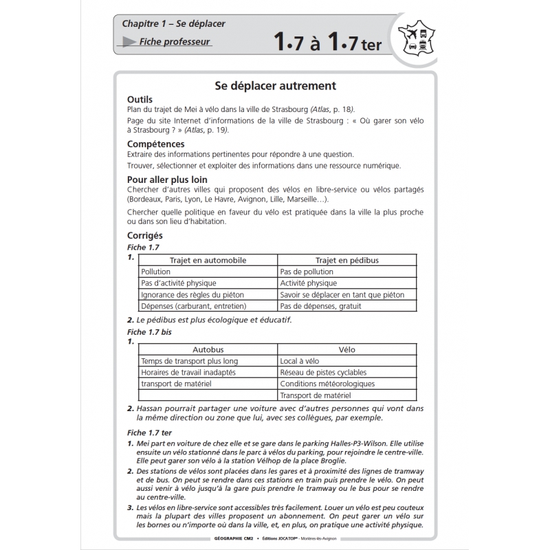 Extrait du fichier Extrait du fichier