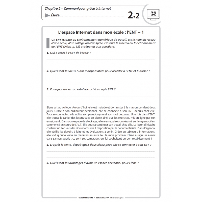 Extrait du fichier Extrait du fichier