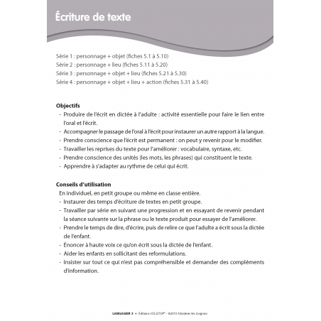 FICHIER LANGAGIER 3