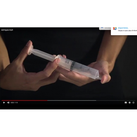 Vidéo d'expérience Vidéo d'expérience