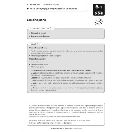 Exemple de fiche pédagogique Exemple de fiche pédagogique