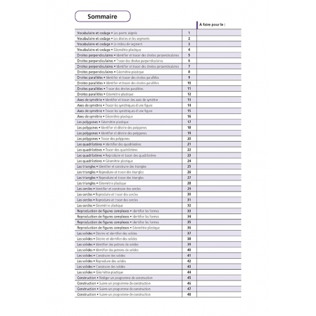 Je réussis en géométrie au CM2 Je réussis en géométrie au CM2