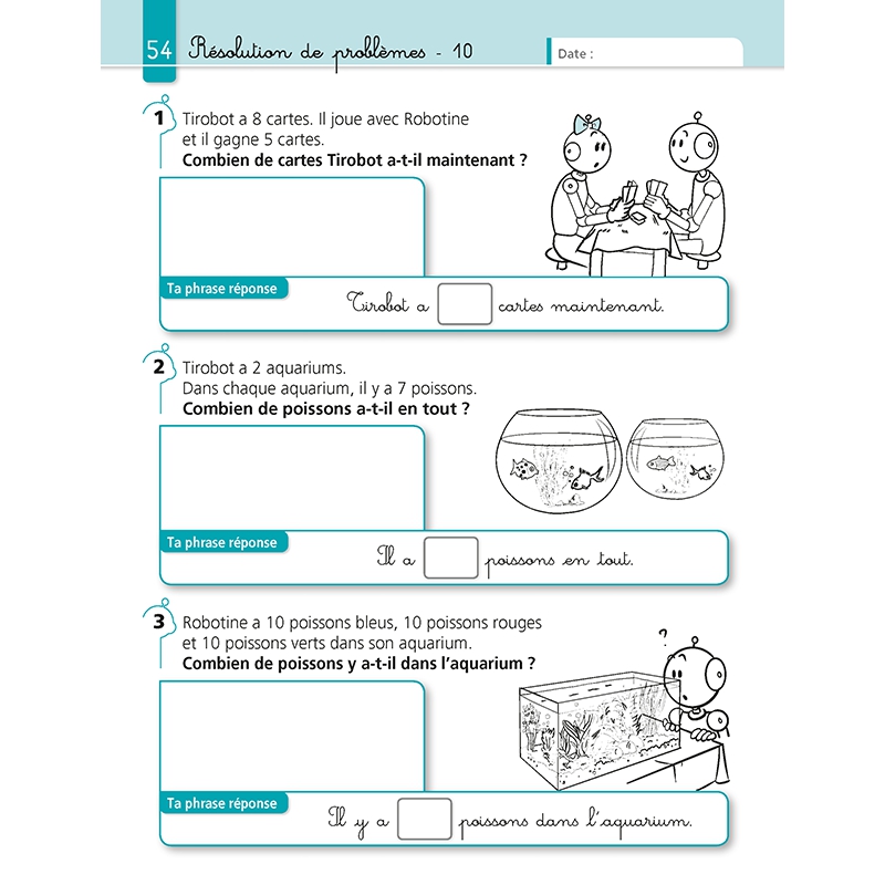 Je réussis en numération et en problèmes avec Bout de Gomme • CP Je réussis en numération et en problèmes avec Bout de Gomme • CP
