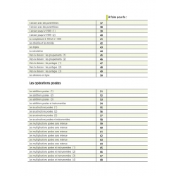 Je réussis mes calculs au CE2