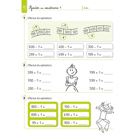 Je réussis mes calculs au CE2