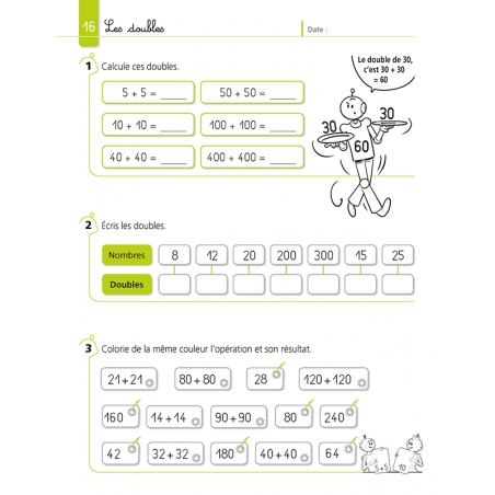 Je réussis mes calculs au CE2