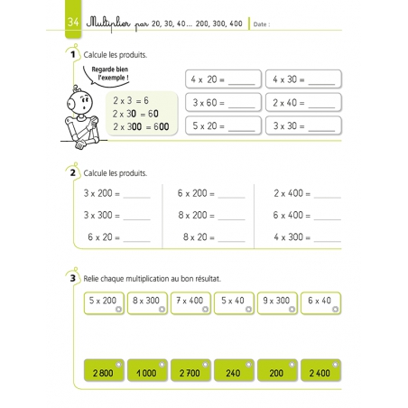 Je réussis mes calculs au CE2