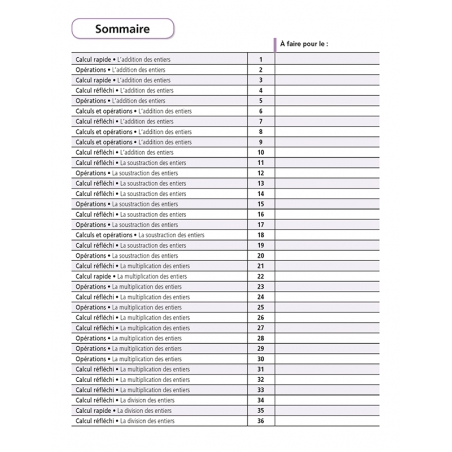 Je réussis mes calculs au CM1 Je réussis mes calculs au CM1