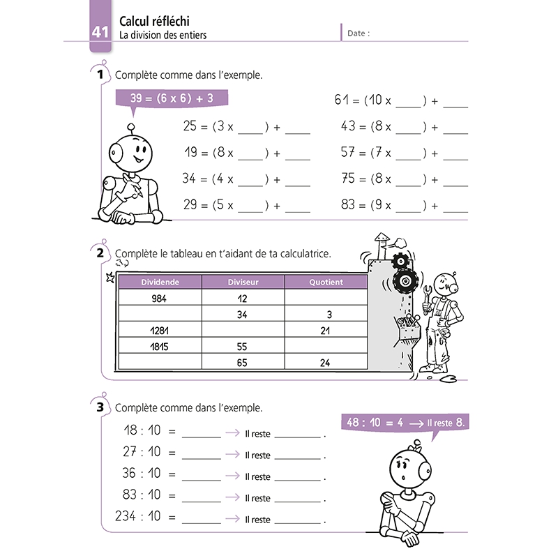 Je réussis mes calculs au CM1 Je réussis mes calculs au CM1