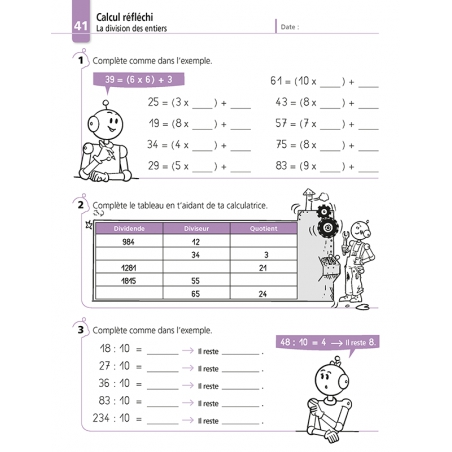 Je réussis mes calculs au CM1 Je réussis mes calculs au CM1