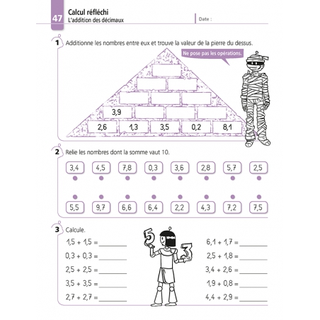 Je réussis mes calculs au CM1 Je réussis mes calculs au CM1