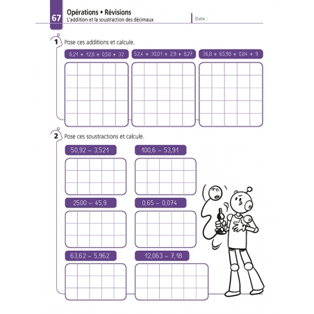 Je réussis mes calculs au CM2