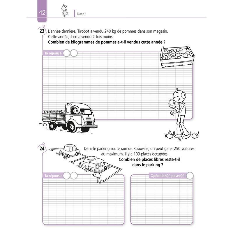 Je réussis à résoudre des problèmes au CM1 avec Bout de Gomme Je réussis à résoudre des problèmes au CM1 avec Bout de Gomme