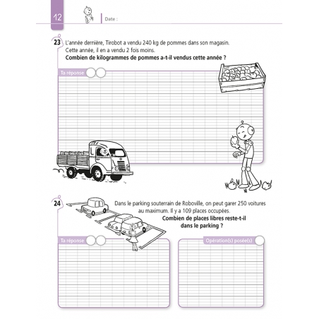 Je réussis à résoudre des problèmes au CM1 avec Bout de Gomme Je réussis à résoudre des problèmes au CM1 avec Bout de Gomme