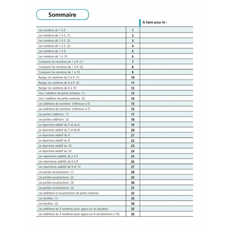 Je réussis mes calculs au CP