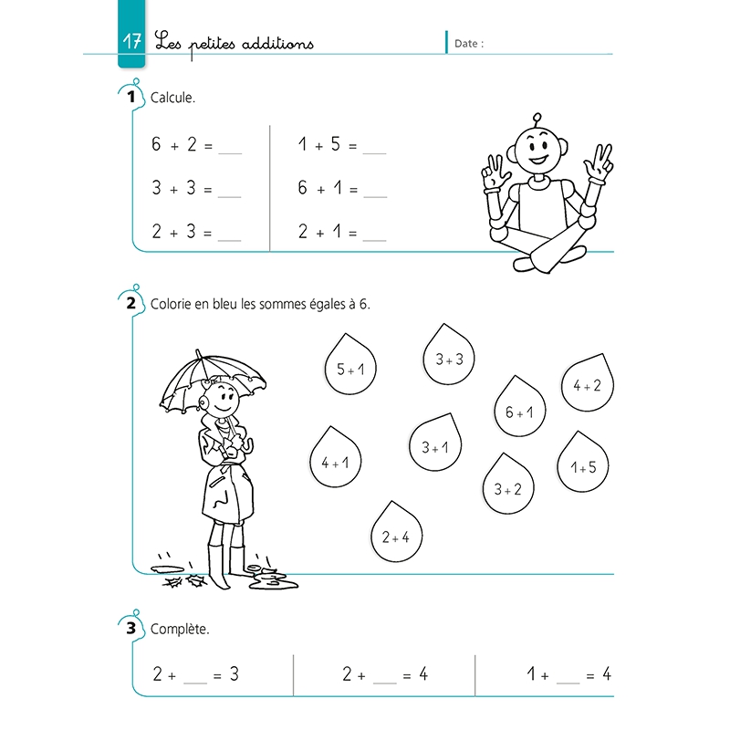 Je réussis mes calculs au CP