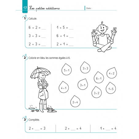 Je réussis mes calculs au CP
