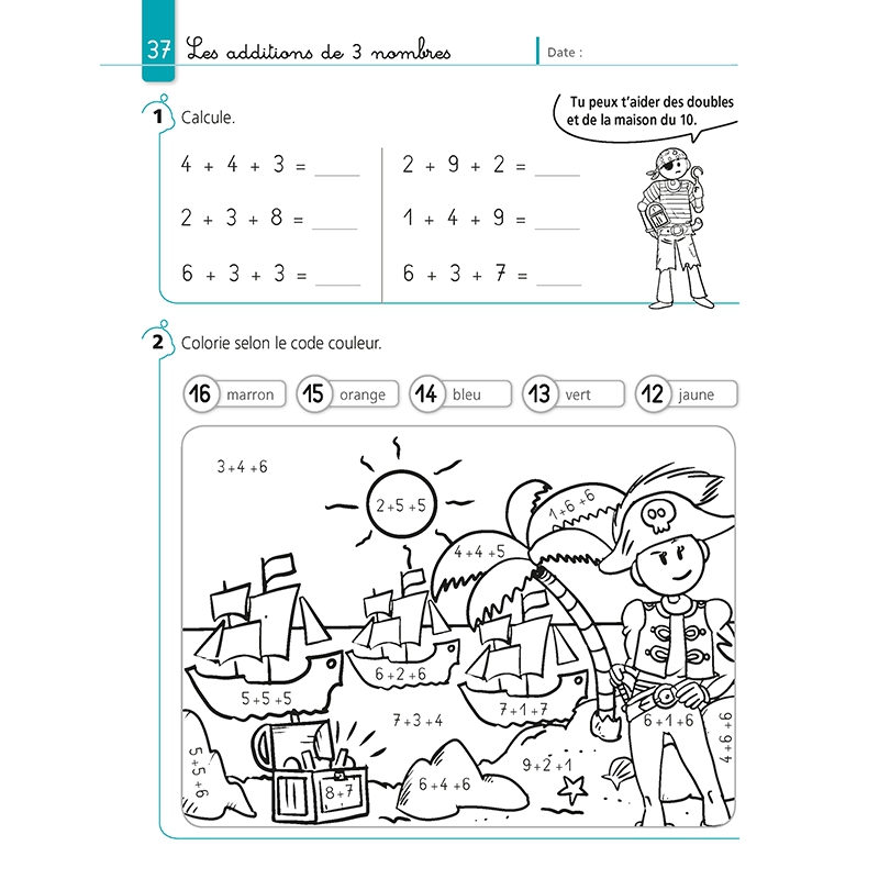 Je réussis mes calculs au CP