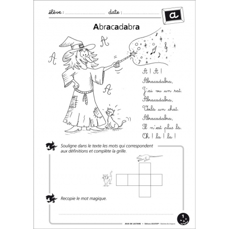 Exemple de fiche élève Exemple de fiche élève
