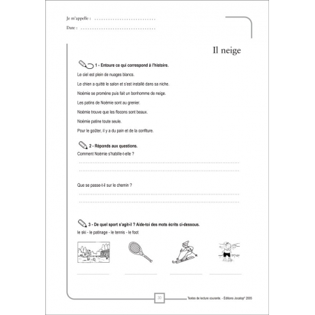 Exemple de fiche Exemple de fiche