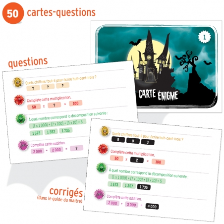 Calcul mental & numération – Mathématiques – CE2 – Jeu éducatif – JOCATOP Calcul mental & numération – Mathématiques – CE2 – Jeu éducatif – JOCATOP