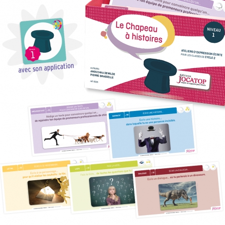 Le Chapeau à histoires • Niveau 1 • Coffret pédagogique cycle 2 Le Chapeau à histoires • Niveau 1 • Coffret pédagogique cycle 2