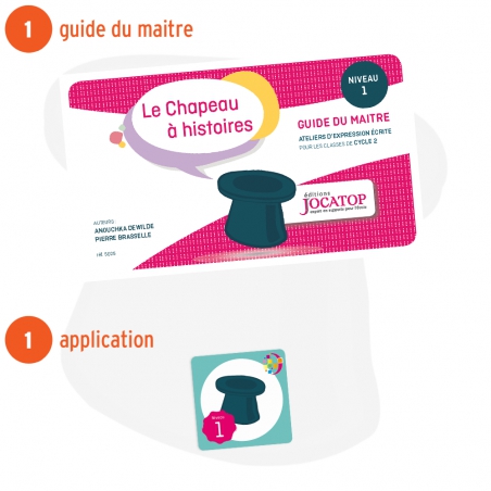 Le Chapeau à histoires • Niveau 1 • Coffret pédagogique cycle 2 Le Chapeau à histoires • Niveau 1 • Coffret pédagogique cycle 2