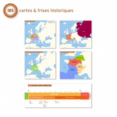 185 cartes et frises historiques pour mieux situer les évènements 185 cartes et frises historiques pour mieux situer les évènements
