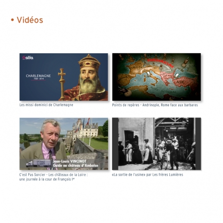 Des vidéos variées (du reportage aux émissions culturelles) Des vidéos variées (du reportage aux émissions culturelles)