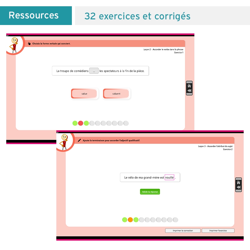 Les Leçons Numériques de Grammaire • Partie 2 Les Leçons Numériques de Grammaire • Partie 2