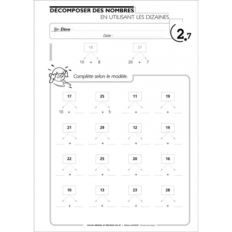 Exemple de fiche exercices Exemple de fiche exercices