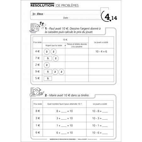 Exemple de fiche exercices Exemple de fiche exercices