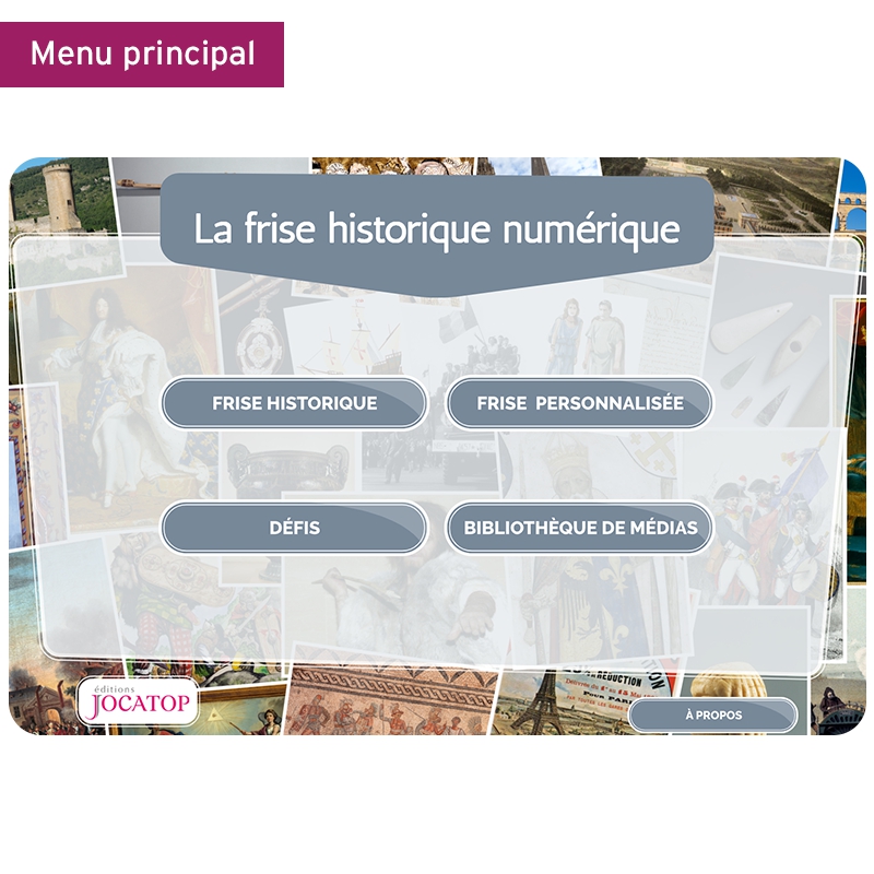 Frise historique numérique • CM1-CM2 Frise historique numérique • CM1-CM2