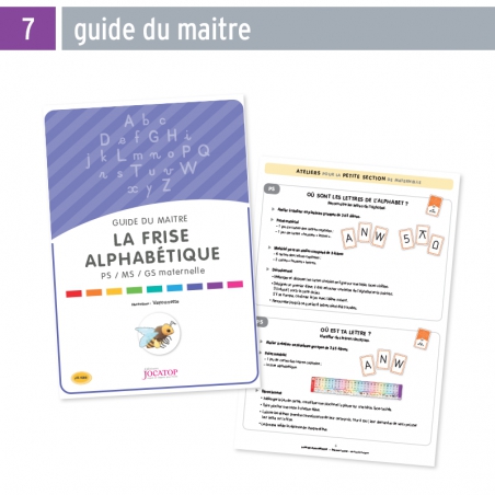 La frise alphabétique