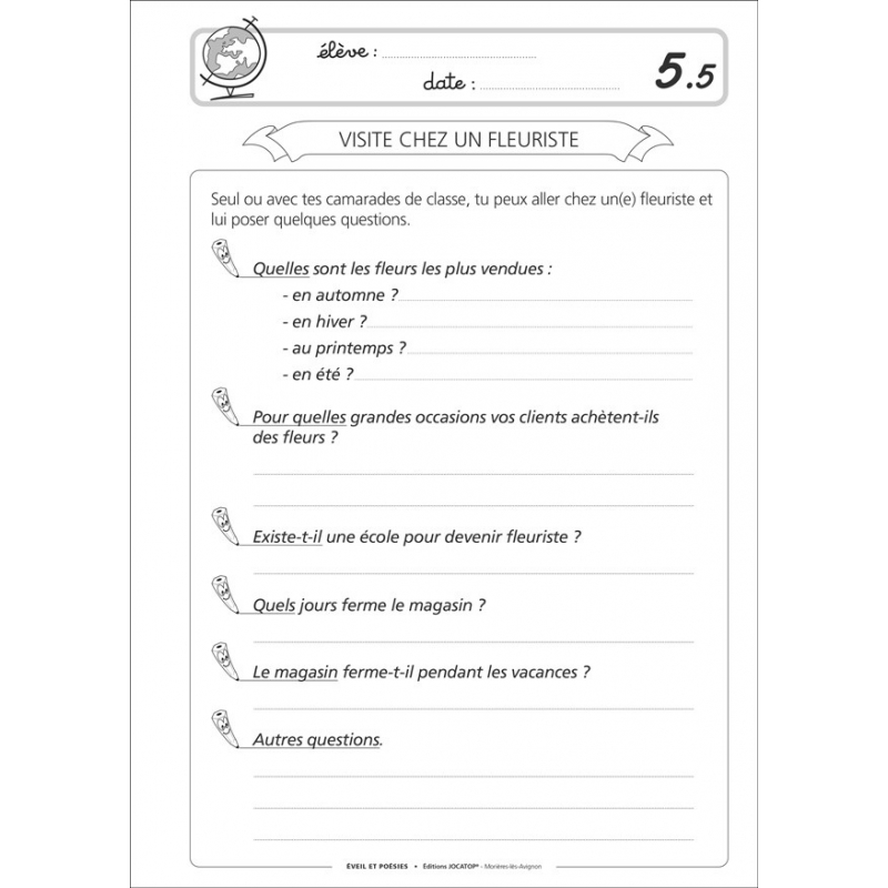 Exemple de fiche Exemple de fiche