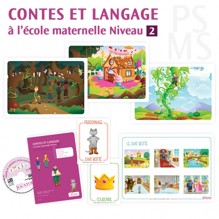Contes et langage à l'école maternelle • PS-MS Contes et langage à l'école maternelle • PS-MS