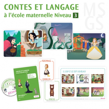 Contes et langage à l'école maternelle • MS-GS Contes et langage à l'école maternelle • MS-GS