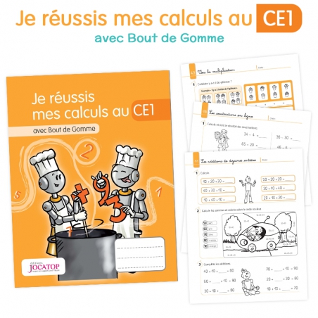 Je réussis mes calculs au CE1