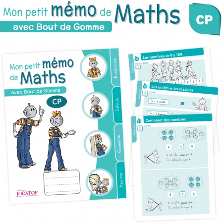 Mon petit mémo de Maths CP avec Bout de Gomme Mon petit mémo de Maths CP avec Bout de Gomme